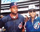 Sandy Alomar & Roberto Alomar Signed 8x10 w/ cas coa