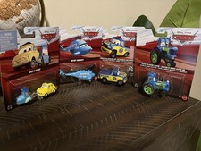 Disney Pixar Cars Lot of 4 Guido Luigi Rotor Clutch And Dexter Diecast 1:55
