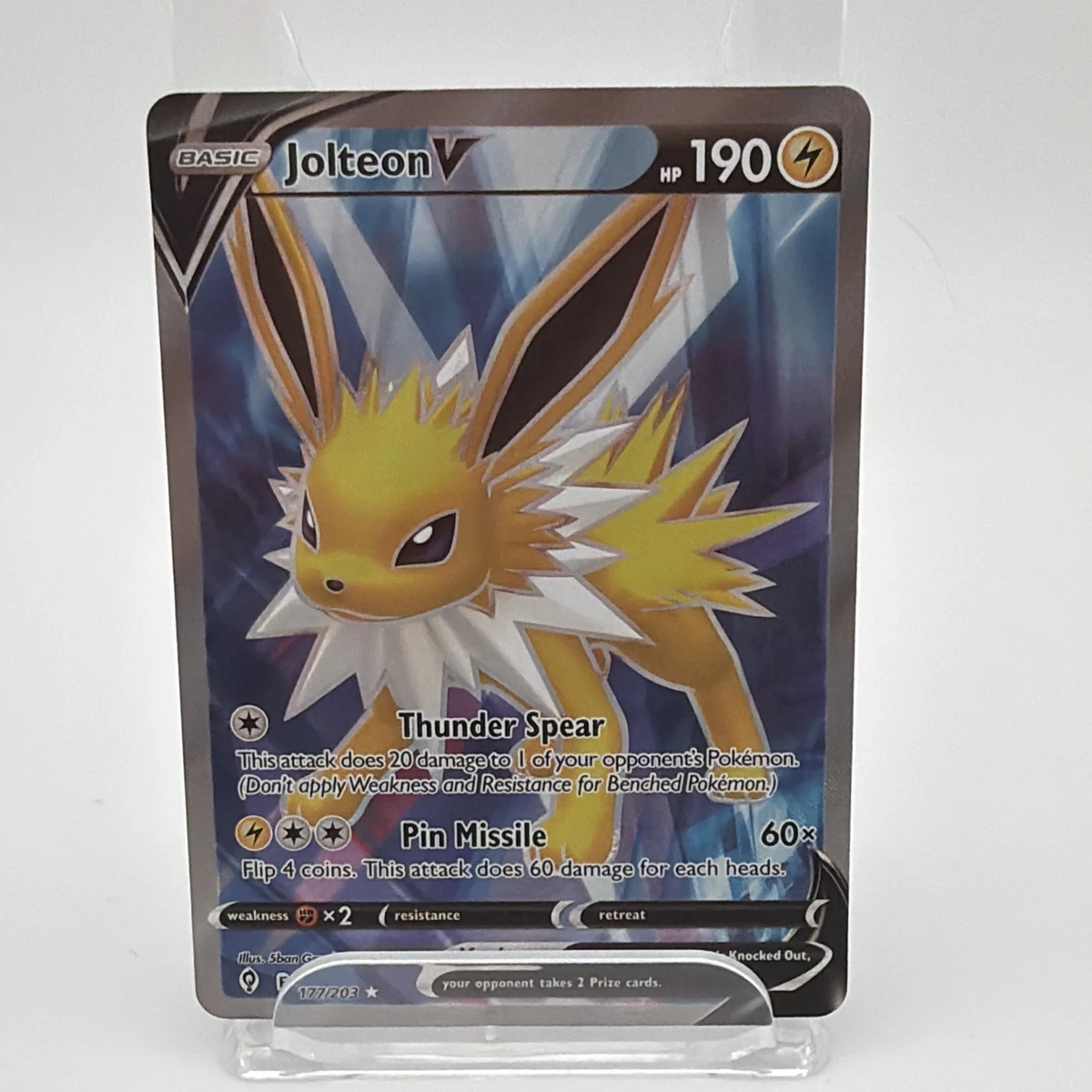 Jolteon V Pokémon TCG Cards for sale | eBay