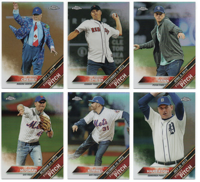 2016 Topps Chrome First Pitch Refractors - Pick Any