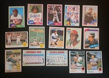 Lot Of 15 - ASST TOPPS BASEBALL CARDS 1970 to 1984 TEAM - HOF STARS AL OLIVER RC