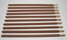 10 Schmirgelhölzer dreikant Körnung 320  Goldschmiedewerkzeug
