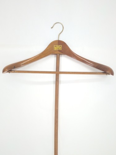 VTG Fitwell Wooden Suit Hanger Detachable Extension Reach Pole RARE  GERMANY