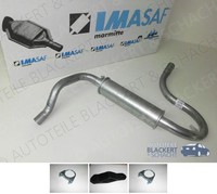 Imasaf Auspuff Mitteltopf + Anbauteile FüR Lancia Flavia Coupe 1.8 1963-1968