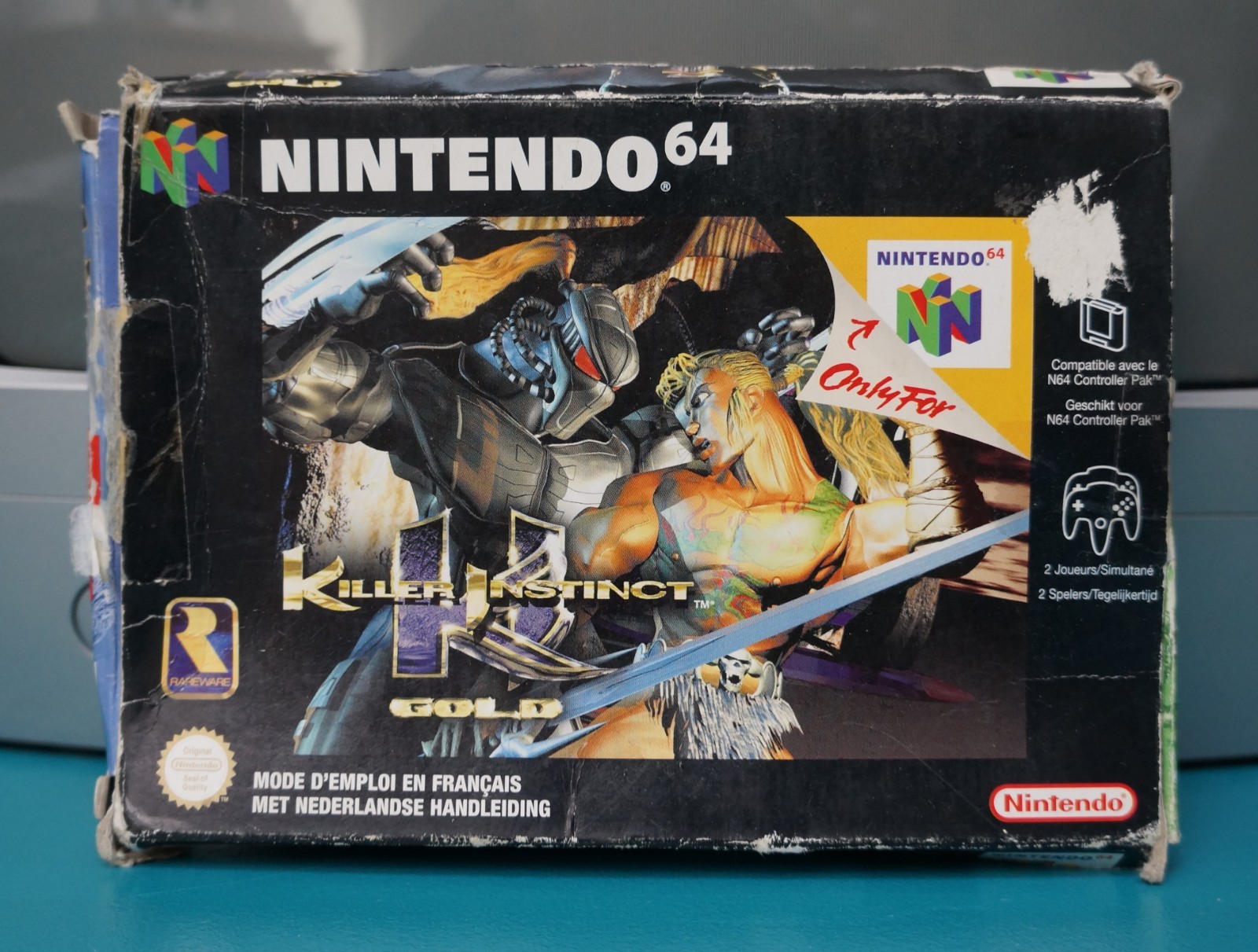 Killer Instinct Gold Nintendo 64 N64 Sans Notice ✅100% Authentique & Fonctionnel