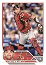 2023 Topps 582 Montgomery Club - Carson Kelly Arizona Diamondbacks Card #633