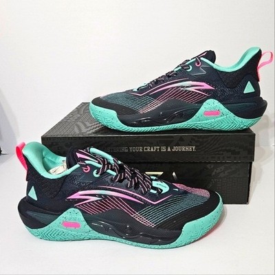 Anta Kai 1 Speed Blue Green Mens Size 12
