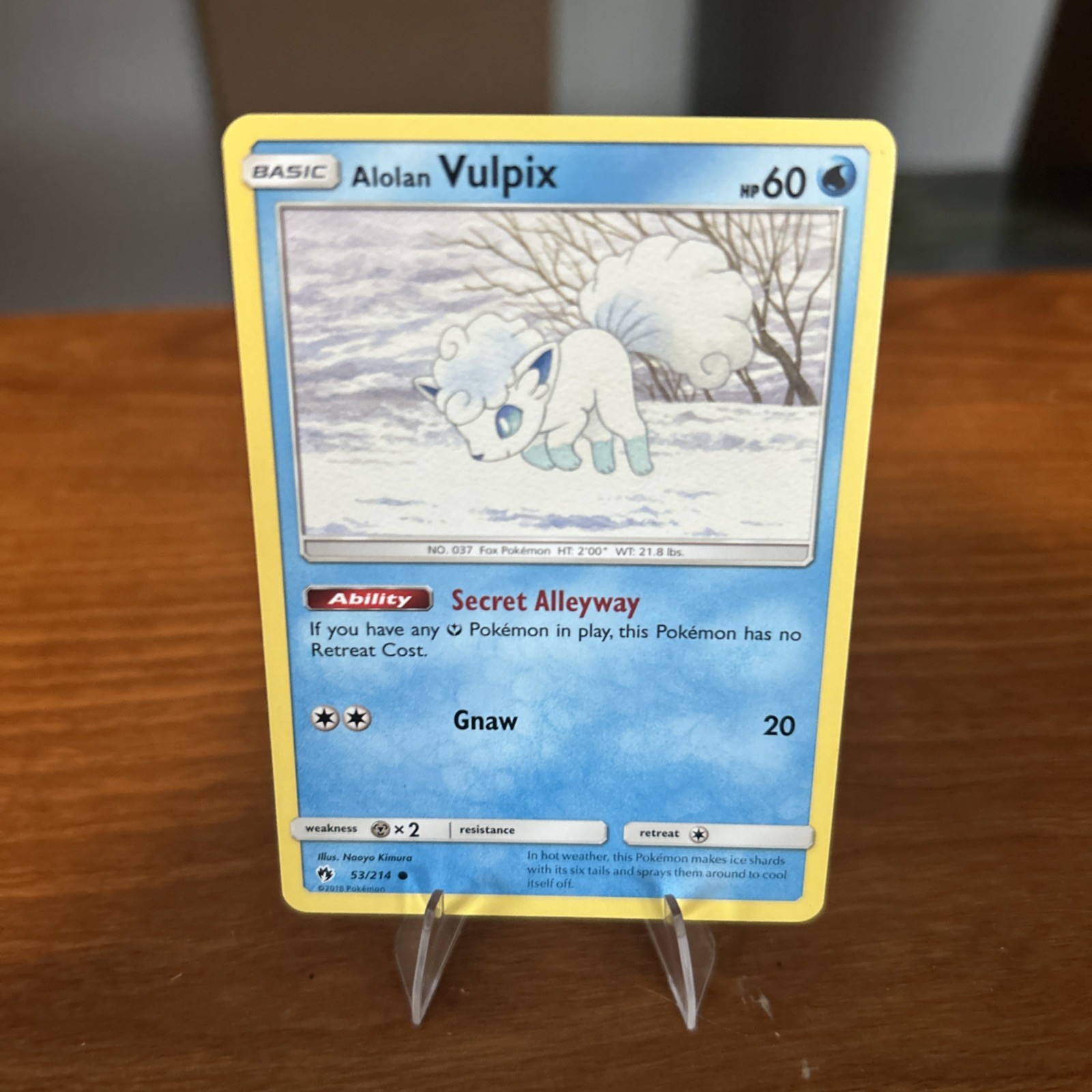 Alolan Vulpix #53/214 Pokémon SM8 LP 