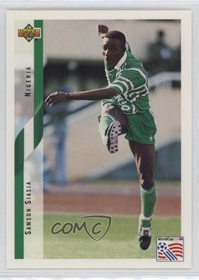 1994 Upper Deck World Cup English/Spanish Samson Siasia #200 0vl1