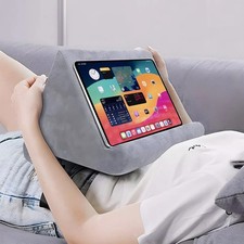 Multi-Angle Pillow for iPad Phone Tablet Read Holder Stand Foam Lap Rest Cushion