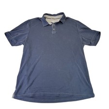 Tommy Bahama Men's Polo Shirt Blue Short Sleeve Casual Top