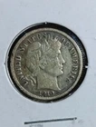 1910-P Barber Dime Liberty Head Silver Coin - Nice Details F5s13