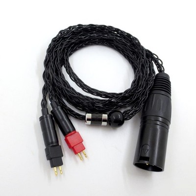 Durable 6N XLR Headphone Audio Cable Replacement For Sennheiser HD580 HD660S