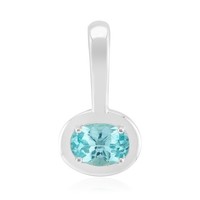 Cavill Blauer Apatit AnhäNger 925 Silber 0,638Ct Oval Eleganter Schmuck