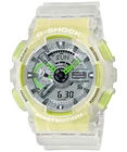 Casio G-Shock GA110LS-7A Mens Translucent/Yellow Case Ana-Digi Watch