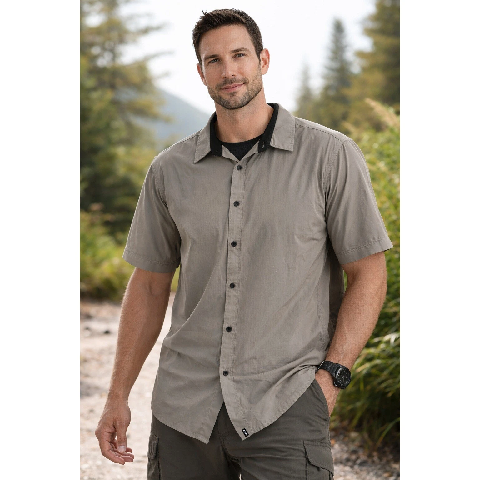 Maven Co-Op Performance Vented Stretch Shirt Outdoors Fishing Athleisure Camping