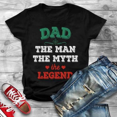 Gift, Dad Man Myth Legend Shirt, Dad 