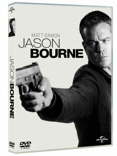 Jason Bourne Matt Damon 2016 DVD ORIGINAL UK AUSGABE DVD