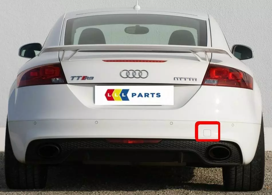 AUDI TT 8J 07 14 NEW GENUINE REAR BUMPER TOW HOOK COVER CAP