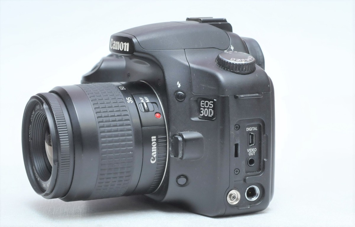 Canon EOS 30D DSLR Camera with 35-80mm AF Lens | eBay