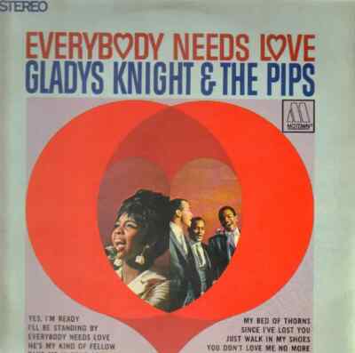 Gladys Knight & The Pips Everybody Needs Love Motown Vinyl LP NEAR MINT