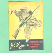 J.C. Higgins Model 66 Owners Manual Reproduction