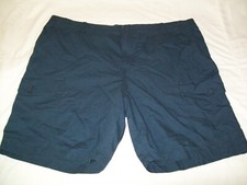 IZOD Casual Classic Dark Blue Cargo Shorts New With Tags - Men 42