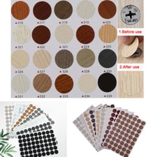 21mm Self Adhesive Decorative Screw Holes Nail Cams Cover Caps Furniture Kitchen