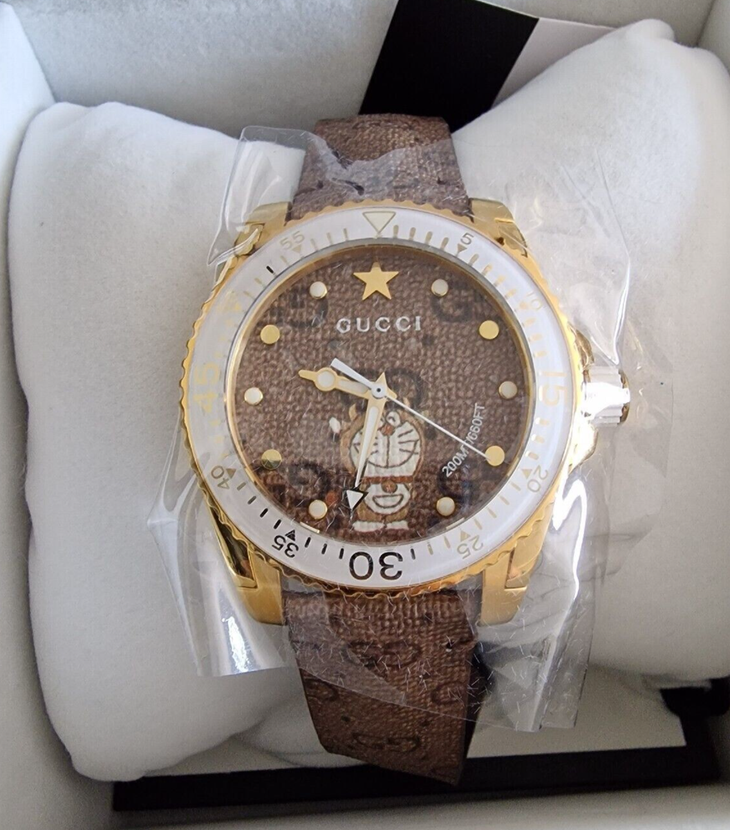 Doraemon Quartz Orologio Gucci Doraemon Gucci NEW Dive Doraemon