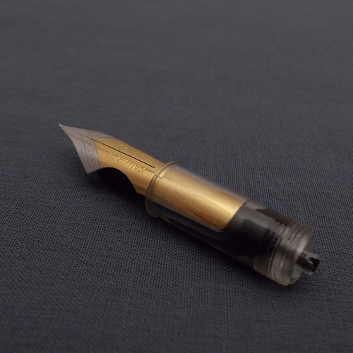 Bock Comp. Nib Unit - KW#6 (Ultra Flex V2) Fountain Pen Nib with Ebonite Feed - Picture 15 of 15
