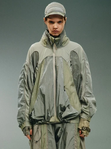 Hamcus DUSZEN AS / Interstellar Bounty Hunter Jacket, Crying Blue, Size Medium M - product listing photo