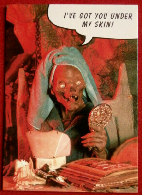 TALES FROM THE CRYPT - Card #054 - I'VE GOT YOU UNDER MY SKIN! - CARDZ 1993