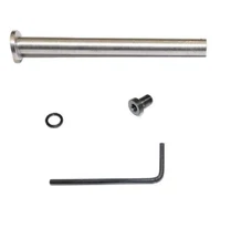 STAINLESS STEEL GUIDE ROD FOR GLOCK 19, 23, 32, 38 GEN 1 2 3 Black Screw Tip