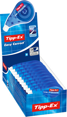 Tipp-Ex Korrekturroller Easy Correct, 12m x 4.2mm, 10er Pack