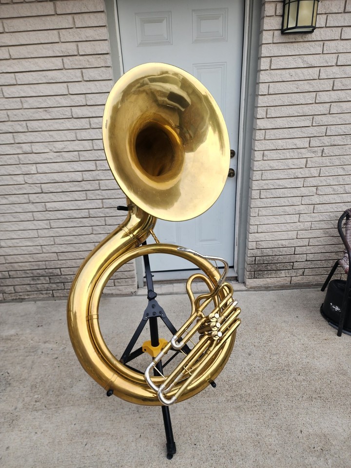 Conn LTD 14K Naked Lady Face Sousaphone eBay