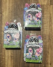 B23 3 Hatchimals Colleggtibles 2 PACK  CRYSTAL NEST OWLICORN TOYS R US COMPLETE