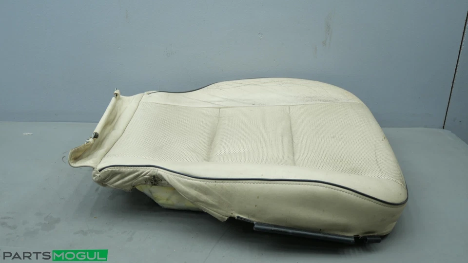 Hyundai Equus 2014 cojín de asiento inferior del lado del conductor delantero izquierdo bronceado OEM Foto 4 de 4