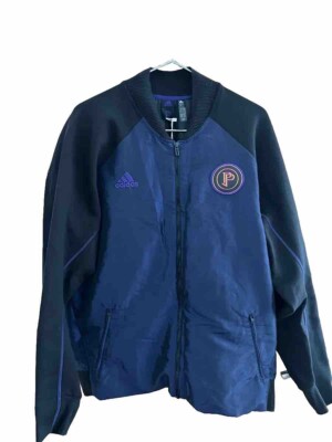 Adidas Performance Bomberjacke x Paul Pogba (Blauviolett, Größe XL)