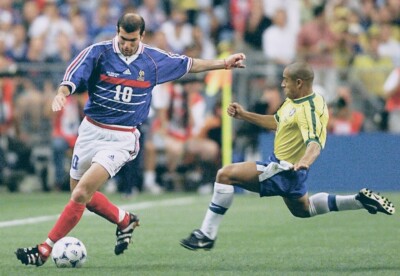 FRANCE Home World Cup 98'' - Football Soccer ZIDANE 10 - XL (USA