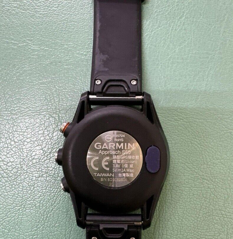 Garmin Approach S60 Golf Watch Black GPS Smartwatch , Free Garmin Approach S60 Golf Watch Black GPS Smartwatch , Free