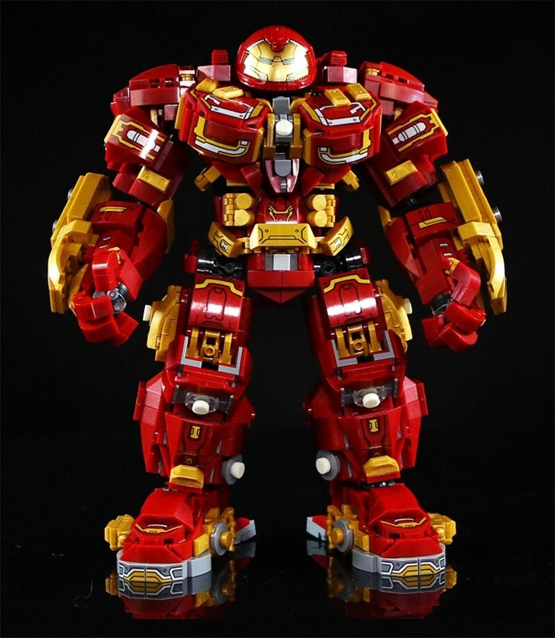 Nuevo 2000+ piezas Juguetes Marvel Bloques de construcción Vengadores Iron Man Superhéroes Ladrillos Foto 2 de 4