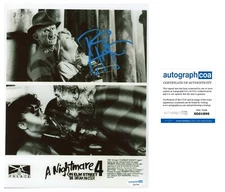 Renny Harlin ‘A Nightmare On Elm Street 4’ Director Signed 8x10 Photo ACOA