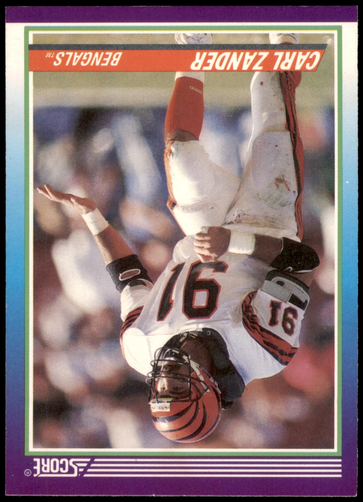 Carl Zander #478 1990 Score