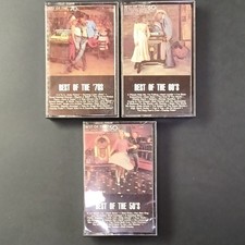 RCA Best of the 50s 60s 70s Various Artists Compilation Cassette Lot 3