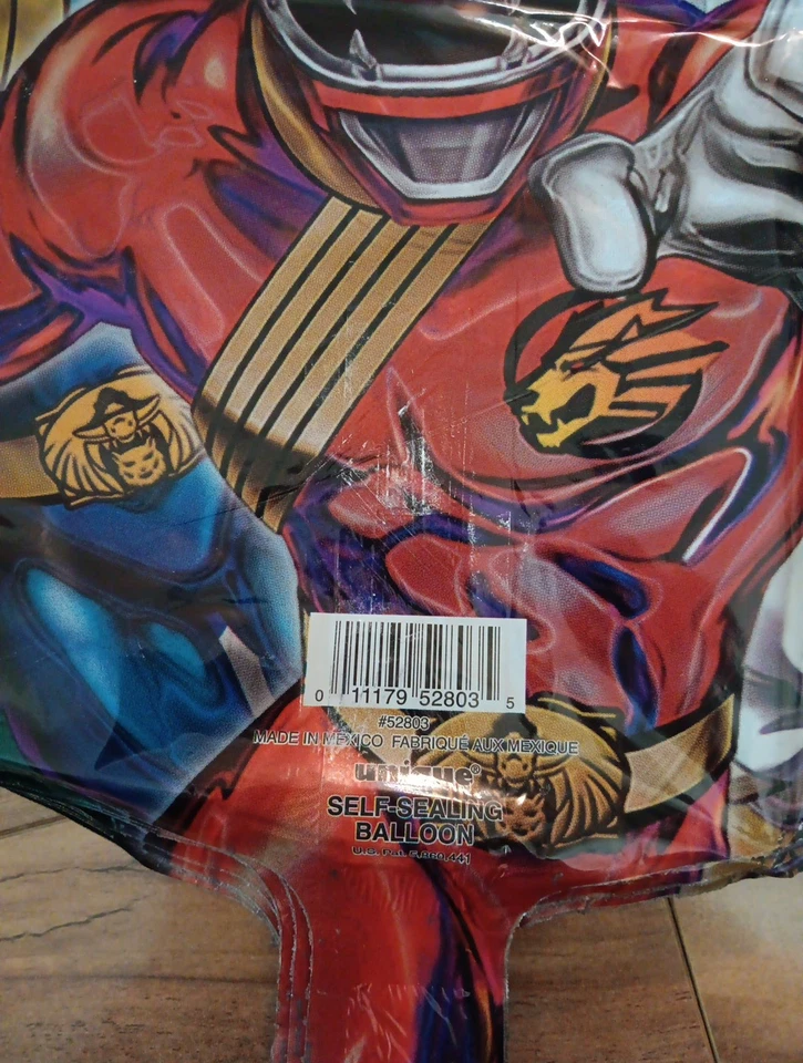 ¡Lote de 12 globos de fiesta Power Rangers!! Mylar 18" USA Cumpleaños Todas las Fiestas Foto 2 de 4