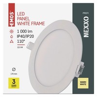 Emos LED Panel 12.5W Rund 1000Lm Einbauleuchte Deckenleuchte Warmweiß 3000K