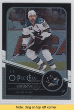 2011-12 O-Pee-Chee Rainbow Foil Black Border 4/100 Dan Boyle #22 READ 4t9