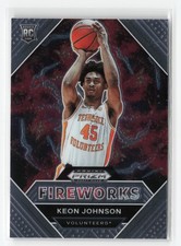2021-22 PANINI PRIZM DRAFT FIREWORKS KEON JOHNSON #5 RC