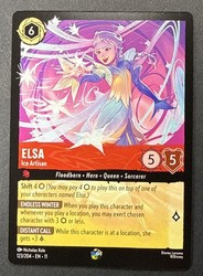 Elsa - Ice Artisan 123/204 Cold Foil Legendary - Disney Lorcana The First Chapter