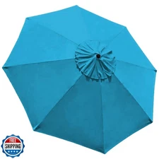 EliteShade USA 9FT Patio Umbrella Replacement Covers 8 Ribs Market Umbrella C